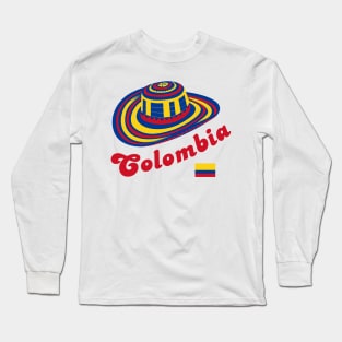 Sombrero vueltiao - colombian hat Long Sleeve T-Shirt